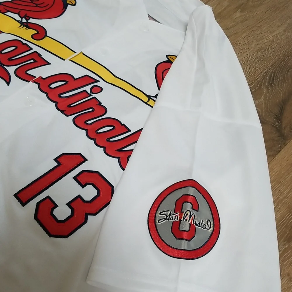 Matt Carpenter Cardinals World Series Mens XL Stitched New - Picture 8 of 12